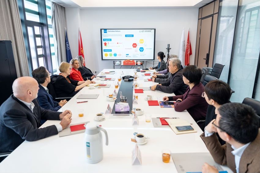 UCA Vice-Chancellor Visits ICI